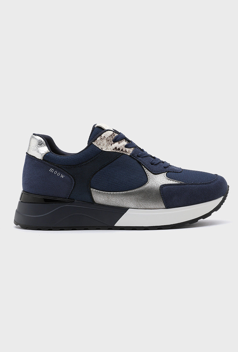 Baskets Elise | M5513 Bleu