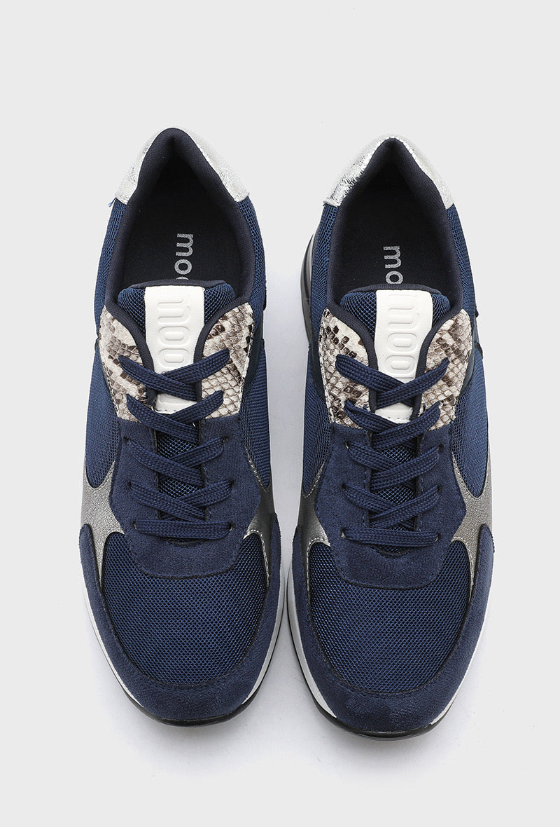 Baskets Elise | M5513 Bleu
