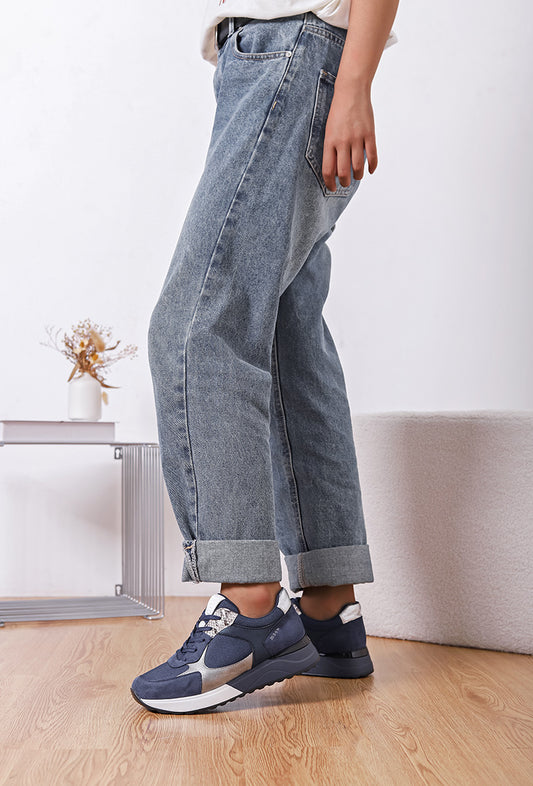 Baskets Elise | M5513 Bleu