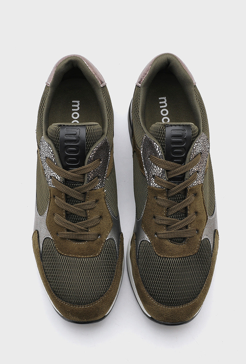 Baskets Elise | M5513 Kaki