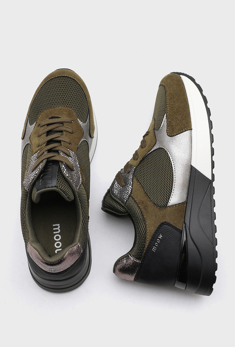 Baskets Elise | M5513 Kaki