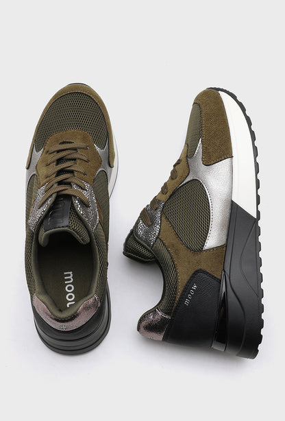 Baskets Elise | M5513 Kaki