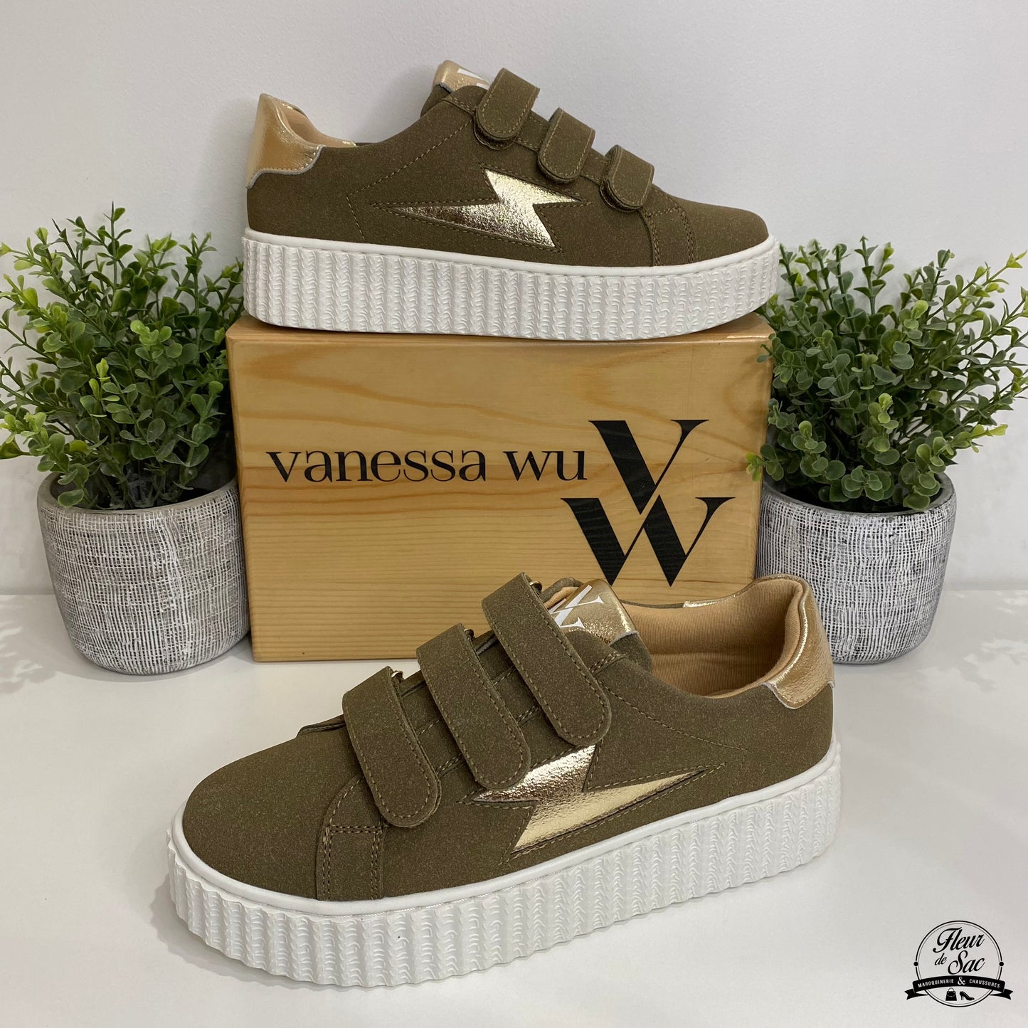 Vanessa Wu ALISON Khaki | BK2698