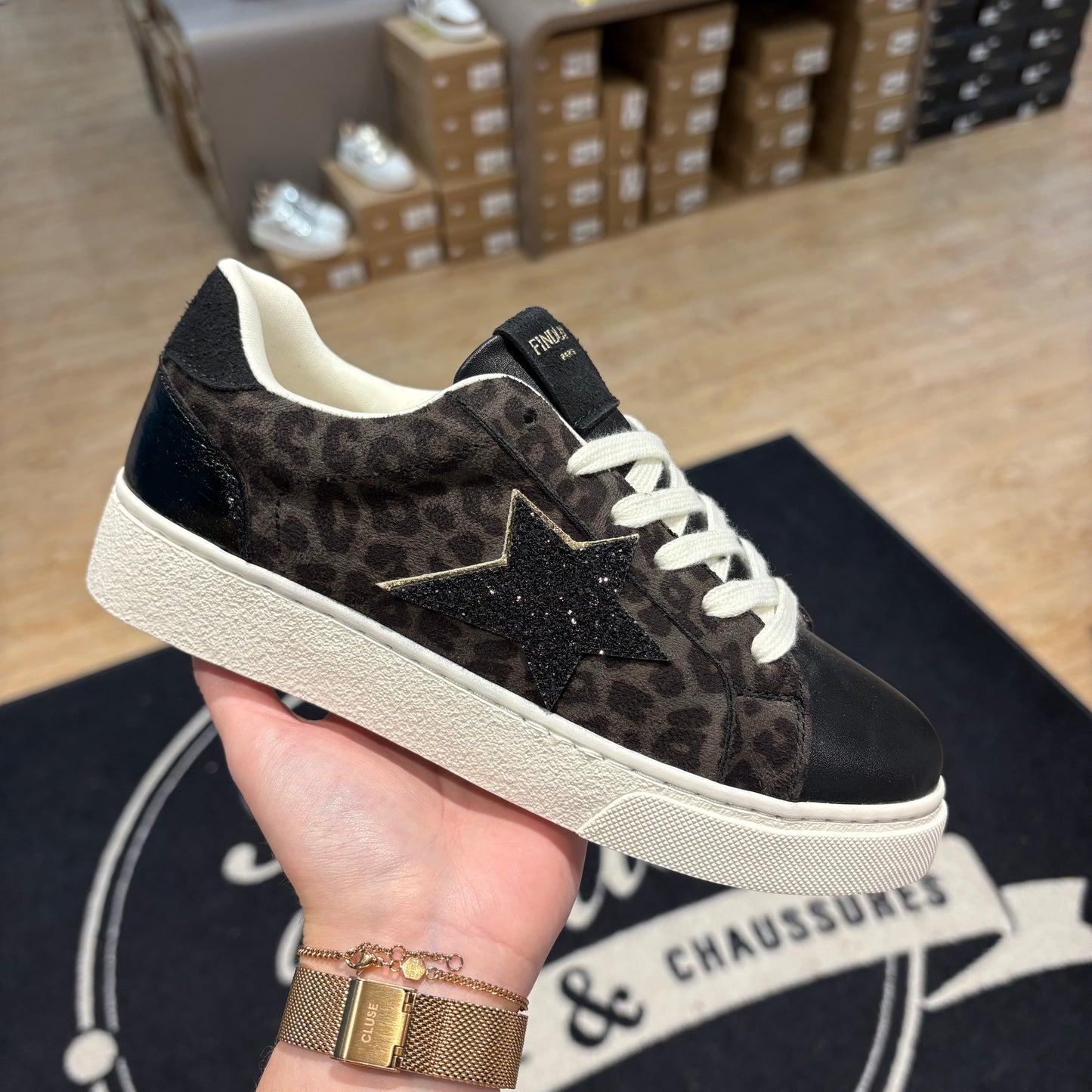 Baskets Stella | F1070 Noir