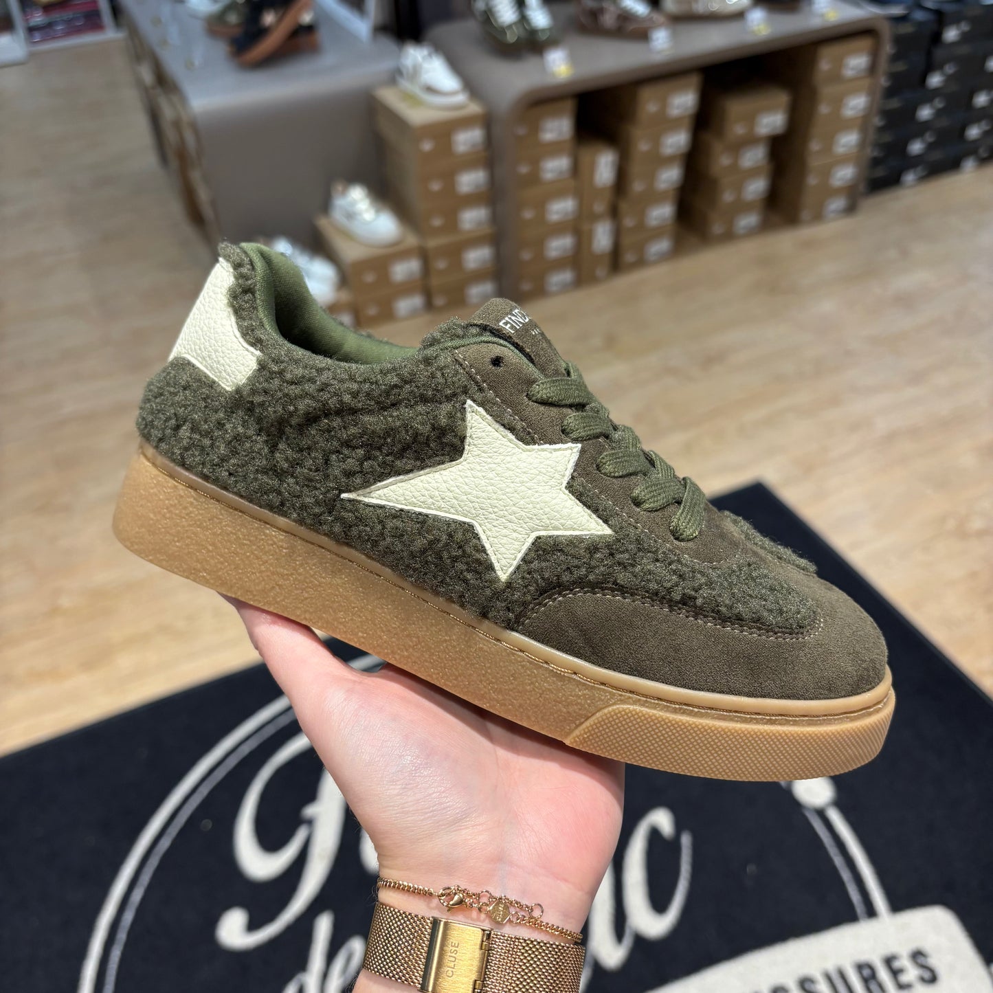 Baskets Alma | F1055 Green