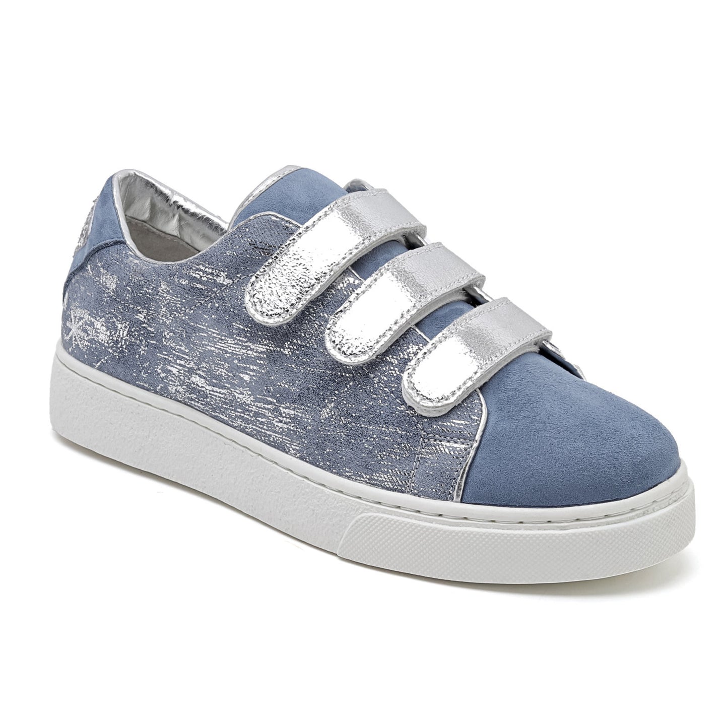 Baskets à scratch Lana | M5012 Bleu