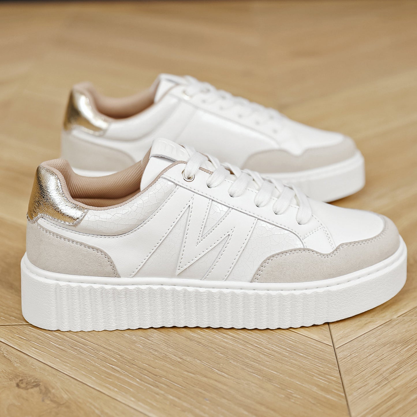 Baskets Léa | M5015 Beige