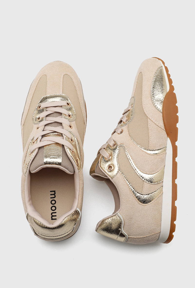 Baskets Camille | M6082 Or