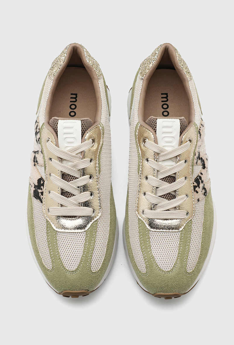 Baskets Néomie | M6083 Kaki