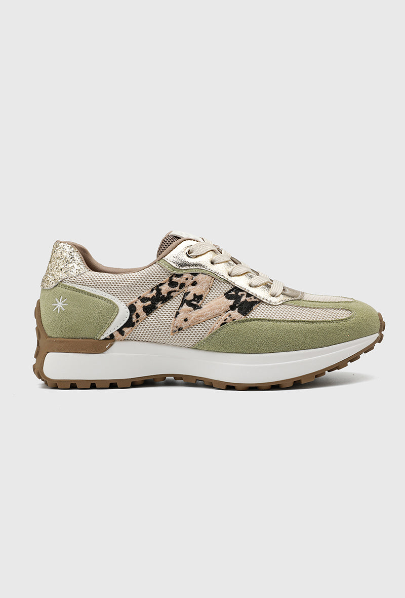 Baskets Néomie | M6083 Kaki
