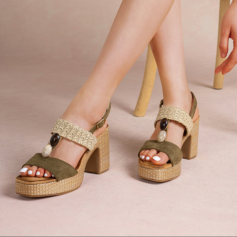 Sandales Élisa | FL222 Green