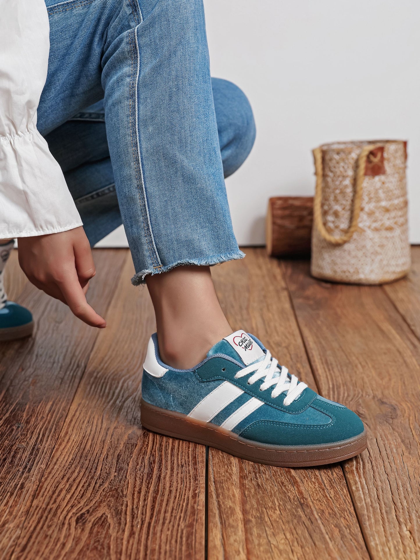 Baskets Jade | Bleu | HY88-70