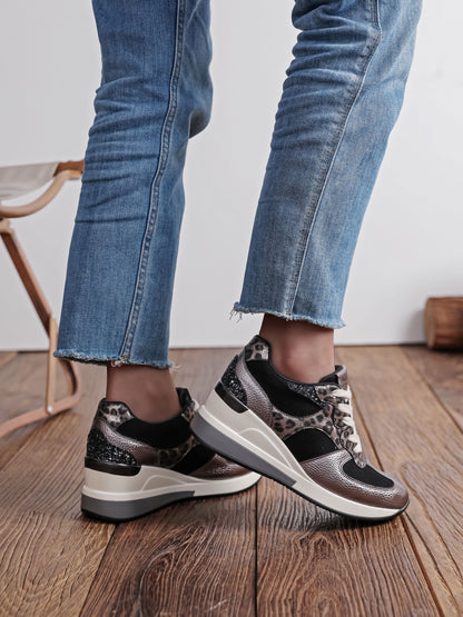 Baskets compensées Findlay – Manon | Noir | FY1312