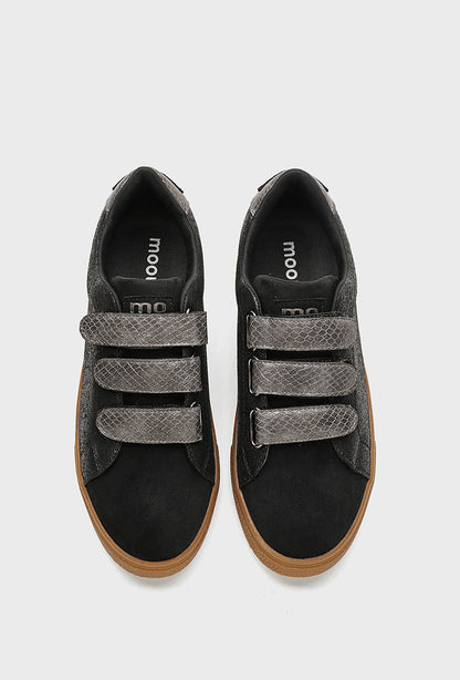 Baskets à scratchs Moow | Noir | M6613