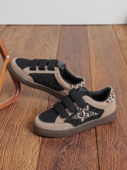 Baskets à scratchs Findlay | Léopard | F1314
