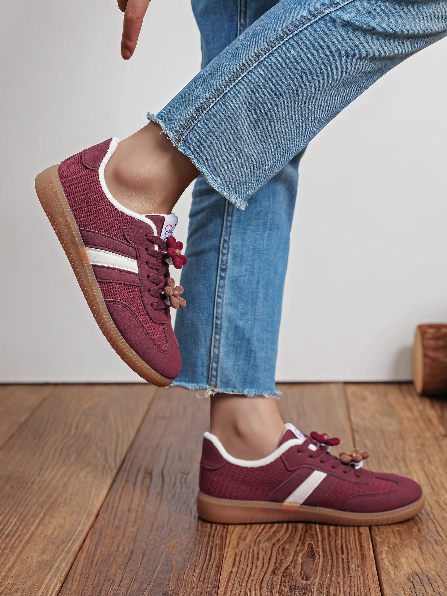 Baskets Chloé | Bordeaux | LT33-92