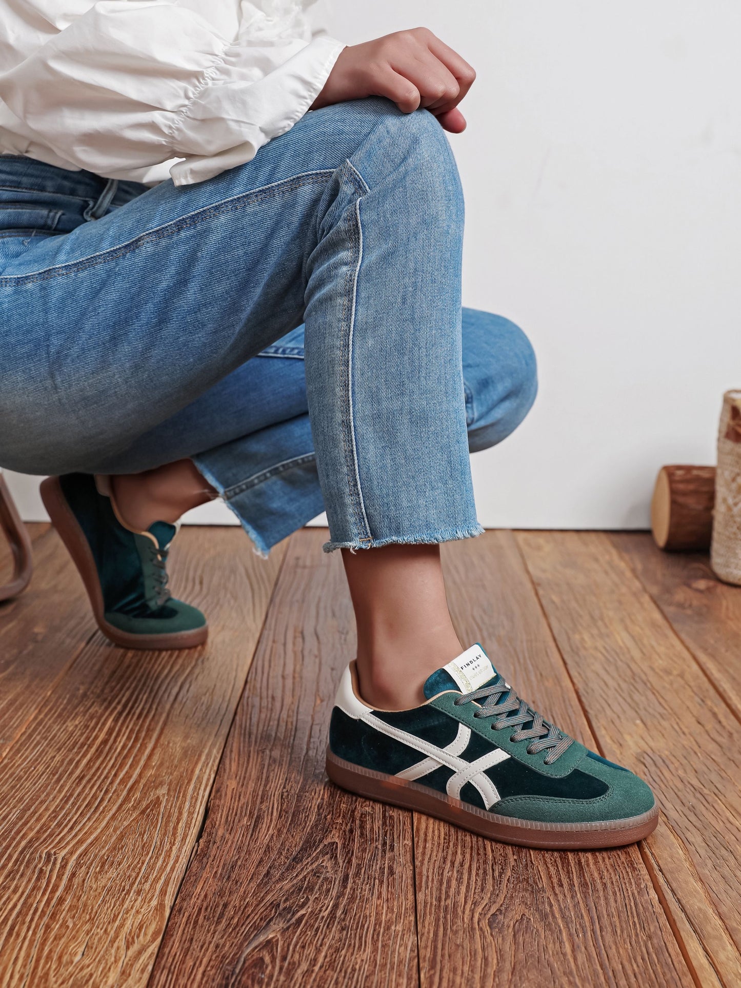 Baskets Findlay – Sarah | Vert | F1306