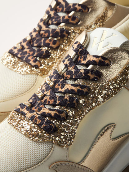 Lacets CLÉLIE Léopard | Vanessa Wu