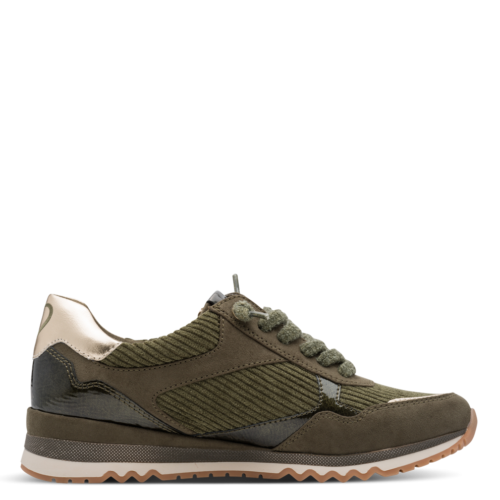 Marco Tozzi – Baskets à zip Khaki | 2-23703-47-726