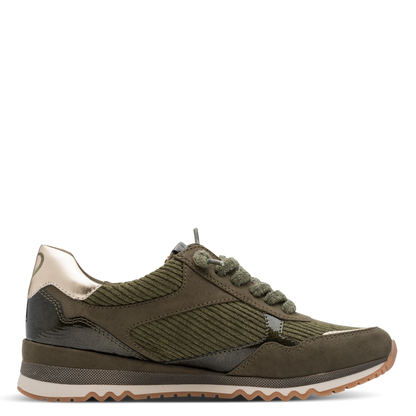 Marco Tozzi – Baskets à zip Khaki | 2-23703-47-726