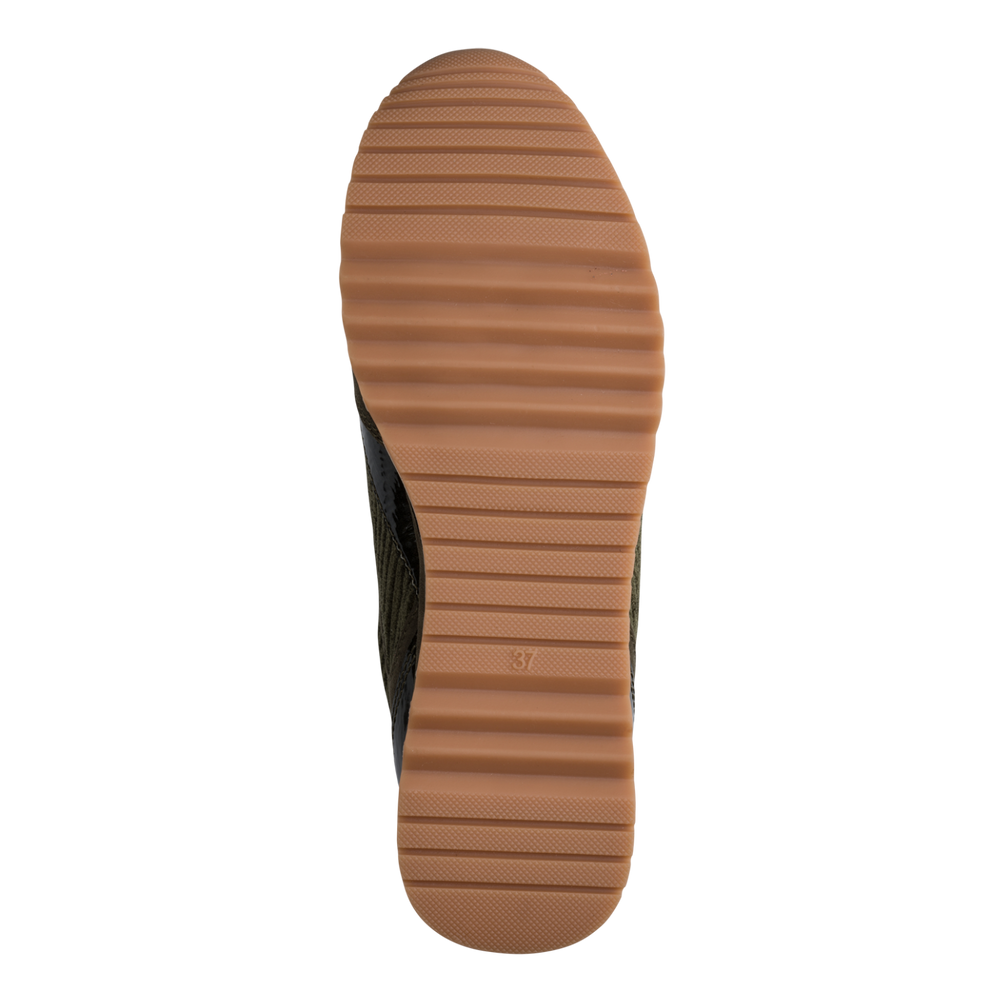 Marco Tozzi – Baskets à zip Khaki | 2-23703-47-726