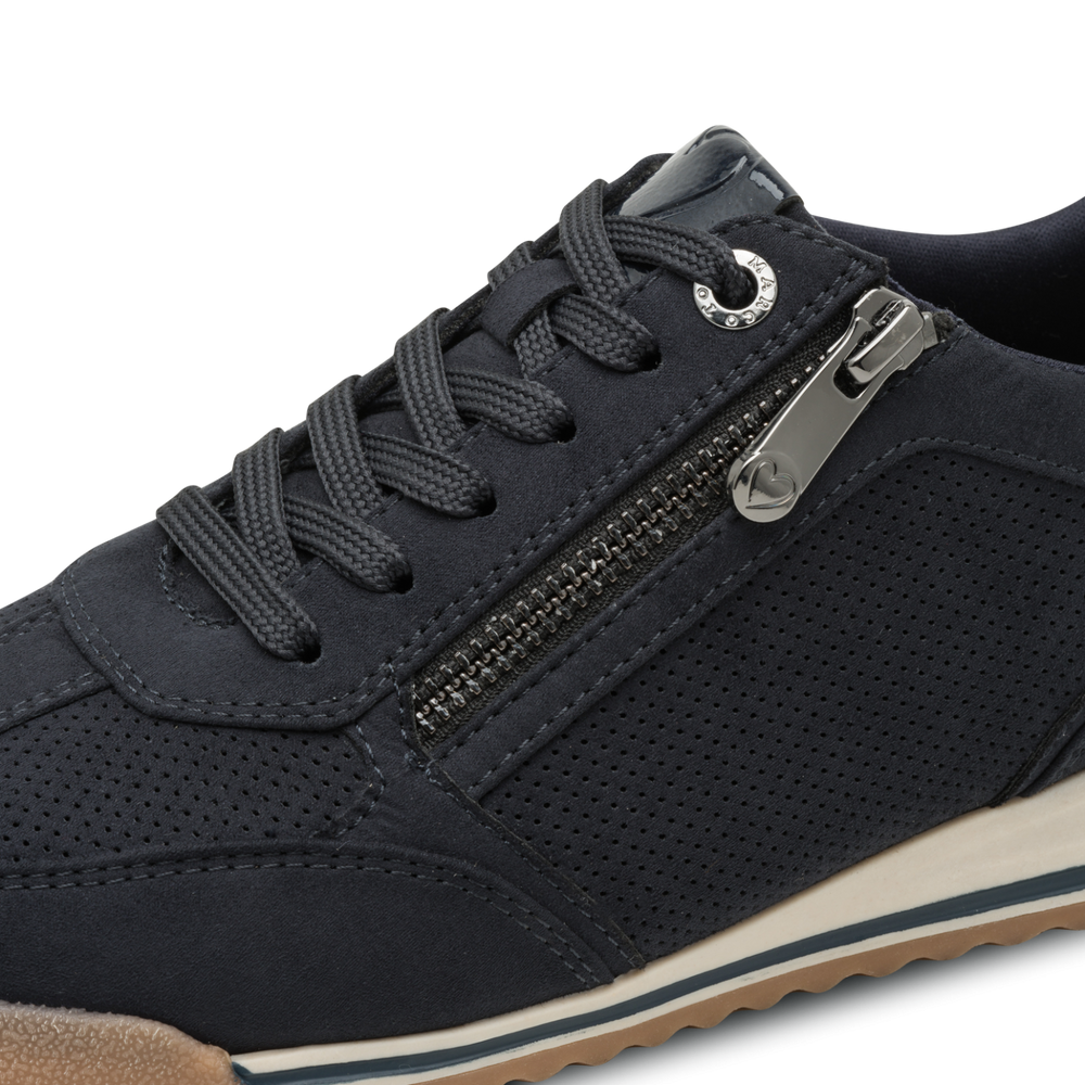Marco Tozzi – Baskets à zip Navy | 2-23734-46 840