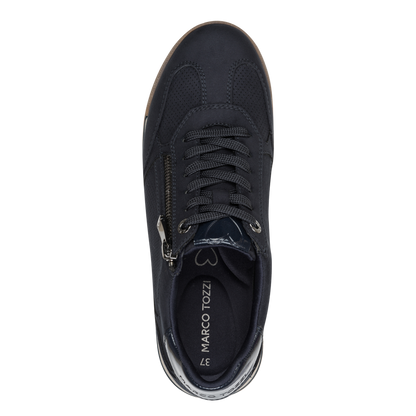 Marco Tozzi – Baskets à zip Navy | 2-23734-46 840