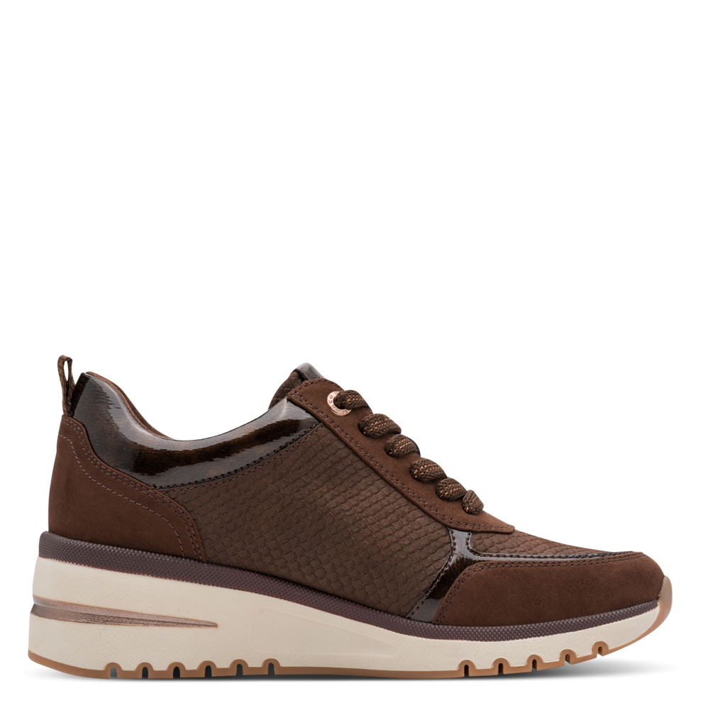 Marco Tozzi – Baskets à zip Choco Comb | 2-23767-45-353