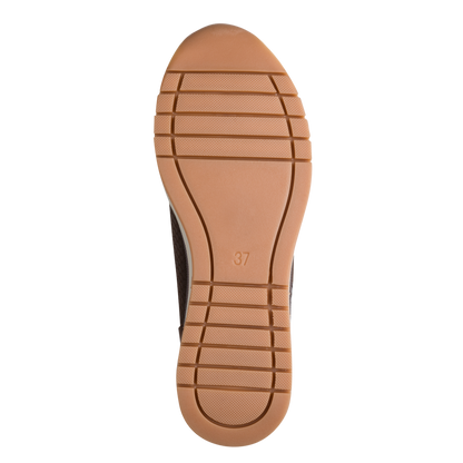 Marco Tozzi – Baskets à zip Choco Comb | 2-23767-45-353