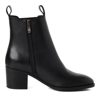 Marco Tozzi – Bottines cuir | Noir | 2-25304-47-001