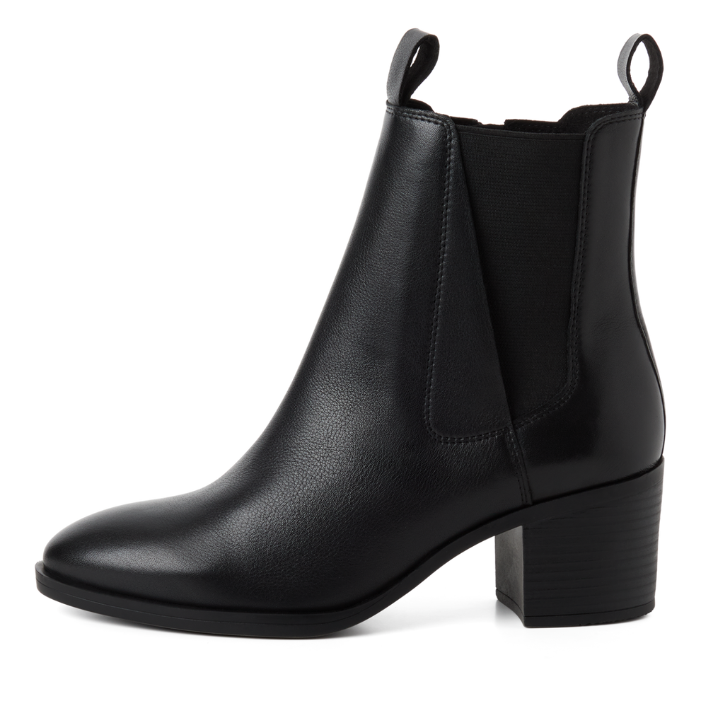 Marco Tozzi – Bottines cuir | Noir | 2-25304-47-001