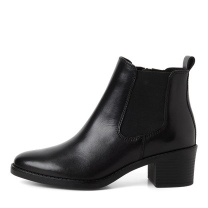 Marco Tozzi – Bottines cuir | Noir | 2-25331-45 001