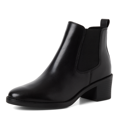 Marco Tozzi – Bottines cuir | Noir | 2-25331-45 001