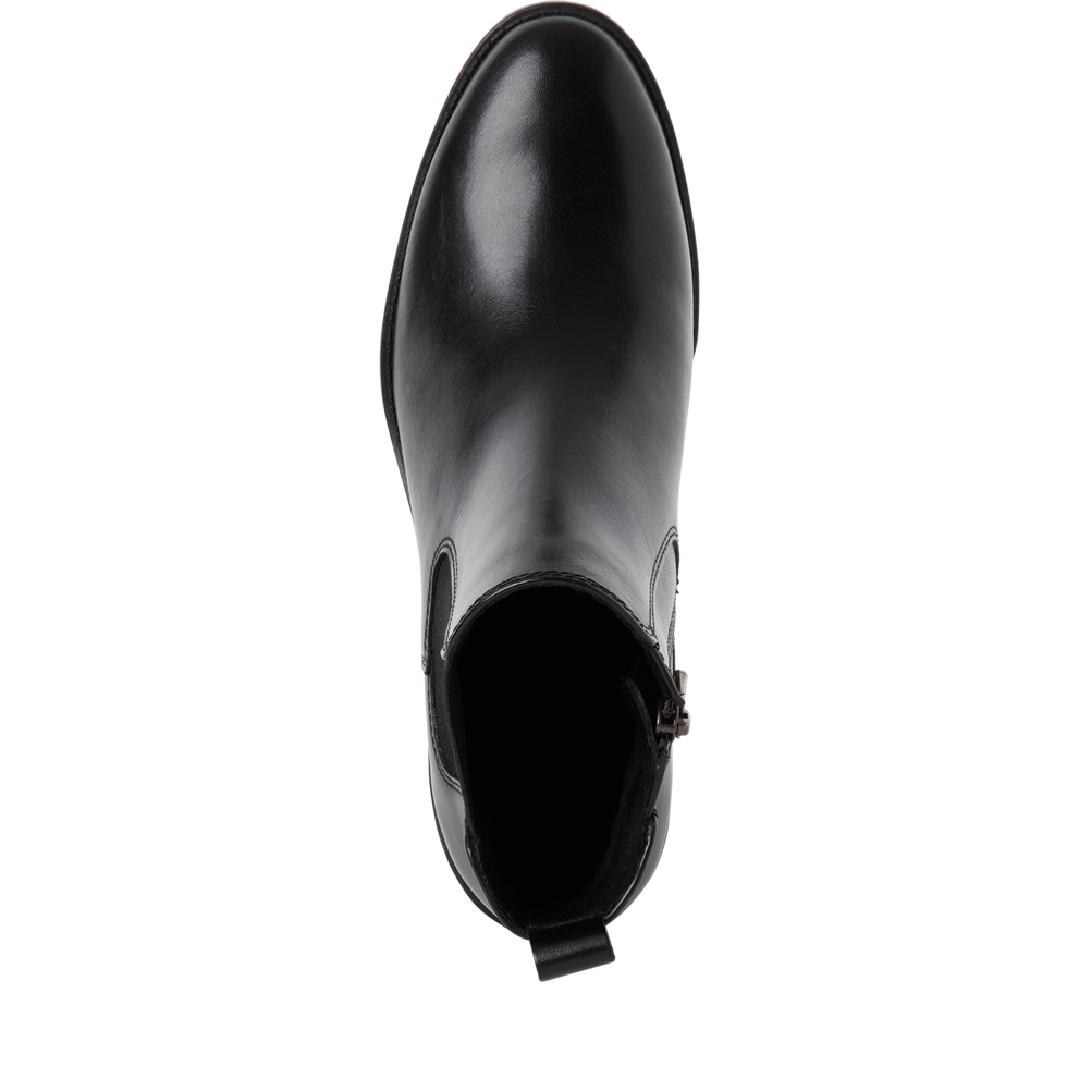 Marco Tozzi – Bottines cuir | Noir | 2-25331-45 001
