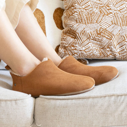Chaussons bottillons bas | 97422 Camel